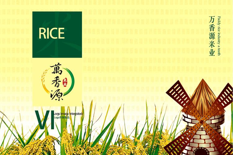 安徽齿留香米业品牌命名,vis,包装推广设计